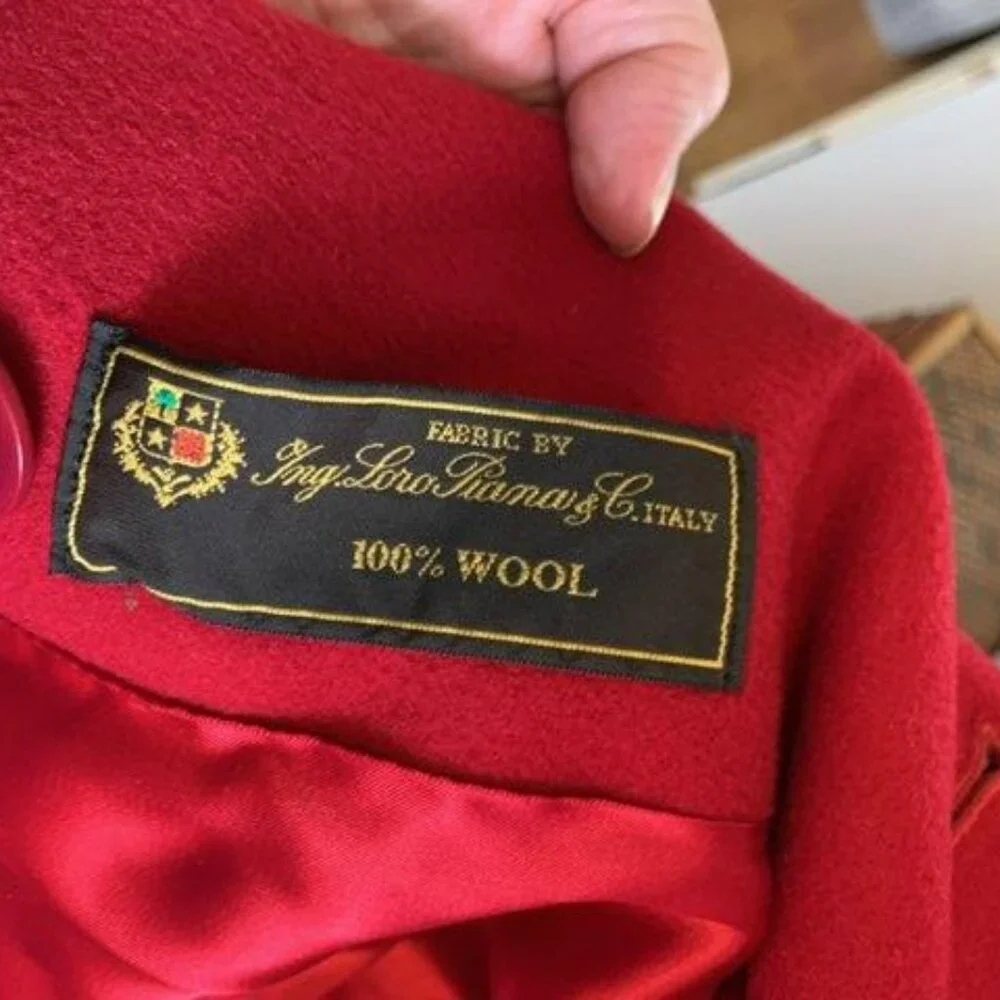 Fleurette Loro Piana Wool Car Coat